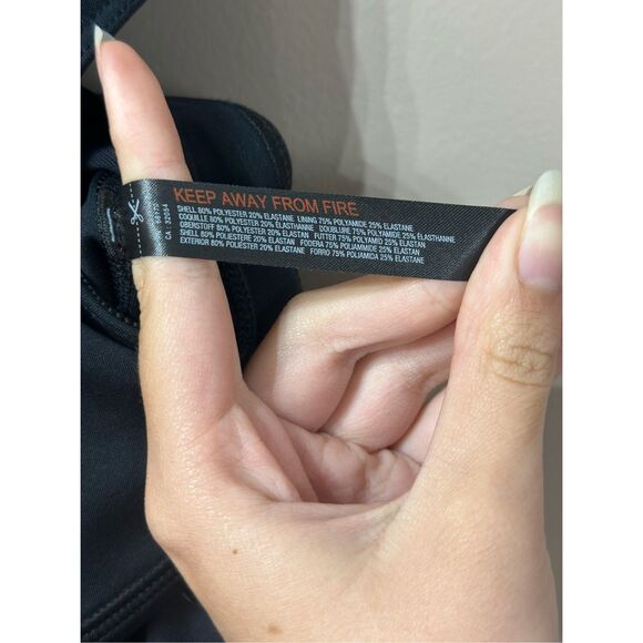 NWOT Free People FP Movement Back It Up Athletic Black One Piece Romper Women's - Picture 5 of 13